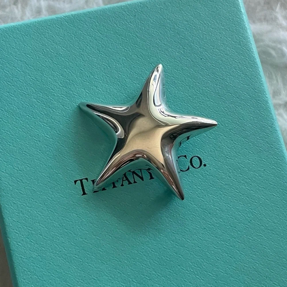 Tiffany and Co. Star Brooch Pin - Picture 3 of 11